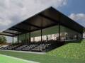 An artist's rendering of the proposed Oberon Sports Facility.