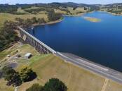 Oberon Dam, which divers will be submerging themselves in throughout August for essential maintenance work. Picture supplied