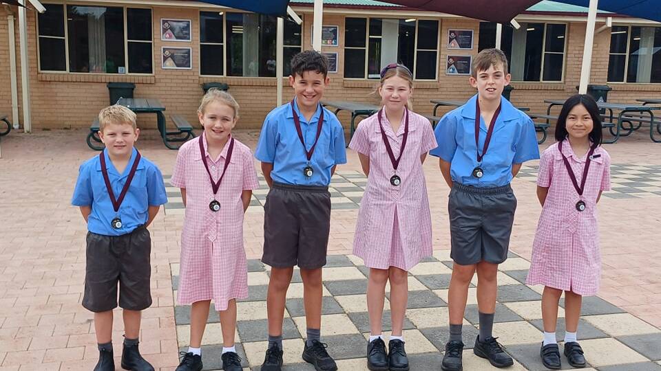 Swimming age champions for 2024. Picture supplied