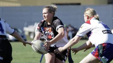 Shannon Foley in action for the Tigers. Photo: OBERON TIGERS SENIOR LEAGUE